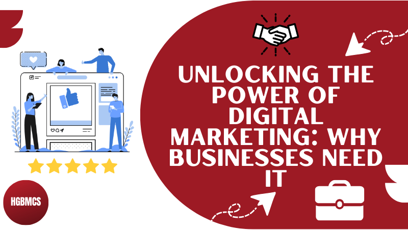 Digital Marketing Services Offered by HGBMCS which helps Businesses to grow