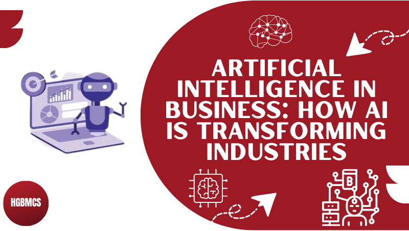 Artificial Intelligence in Business: How AI is Transforming Industries Article by HGBMCS